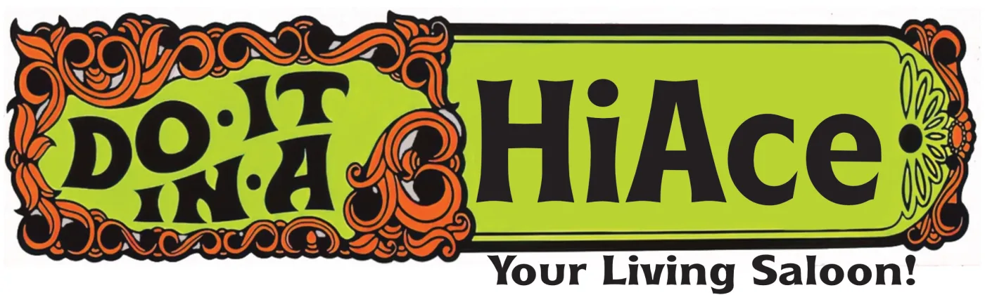 HiAce Living Saloon sticker