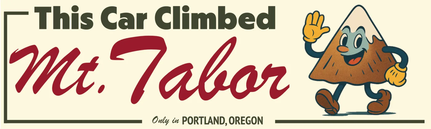 Mt. Tabor sticker